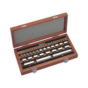 Cales étalon acier classe 1 47 pièces Mitutoyo