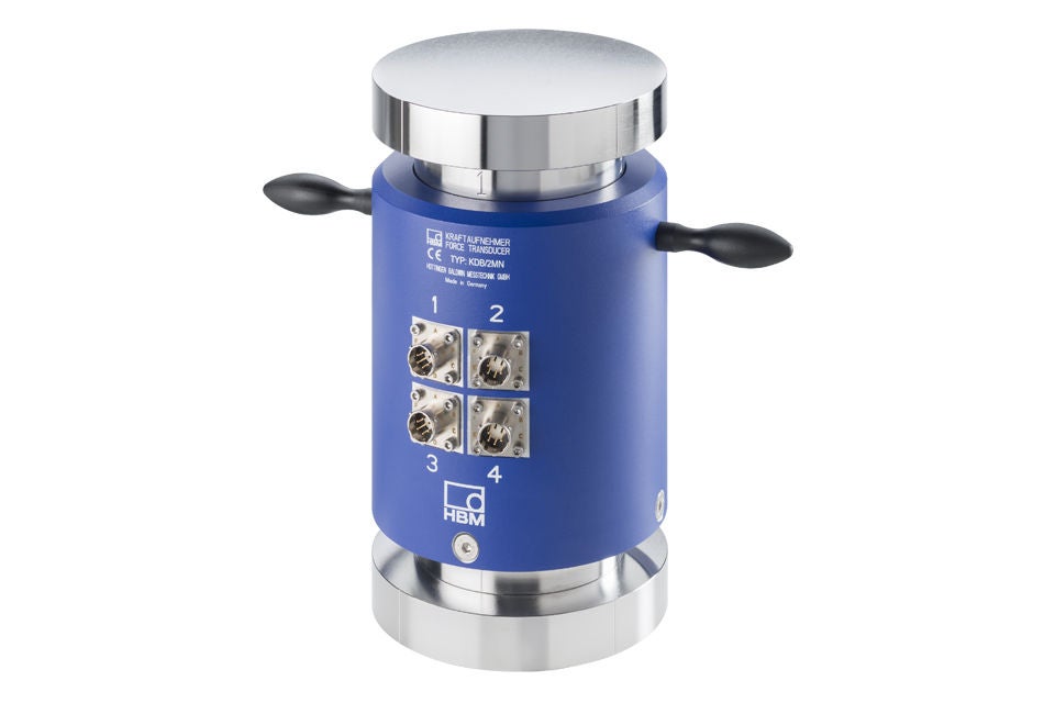 Capteur de force KDB pour machines d’essai (DIN EN 12390)