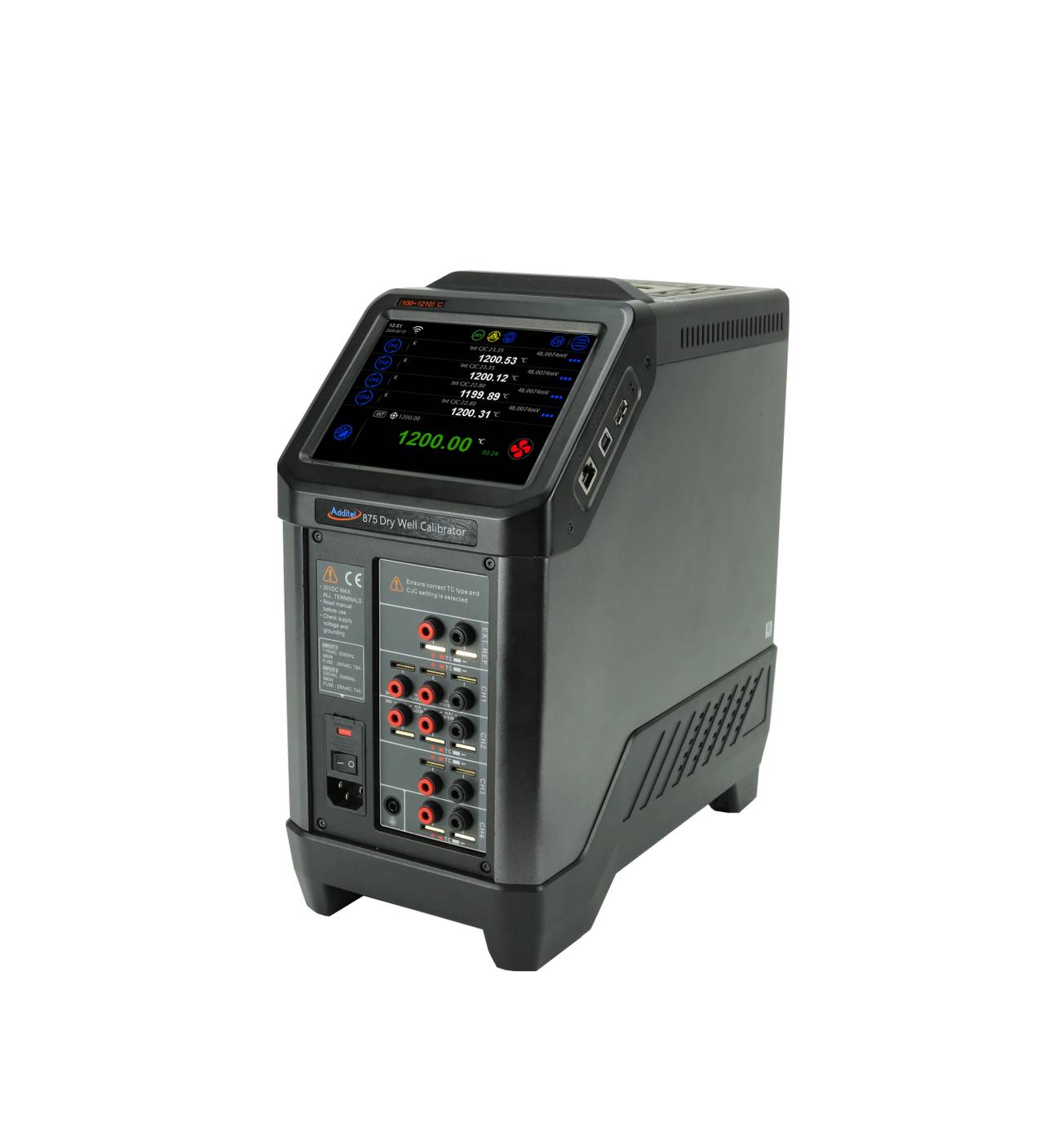Four d'étalonnage de thermocouples 87X-1210 Additel