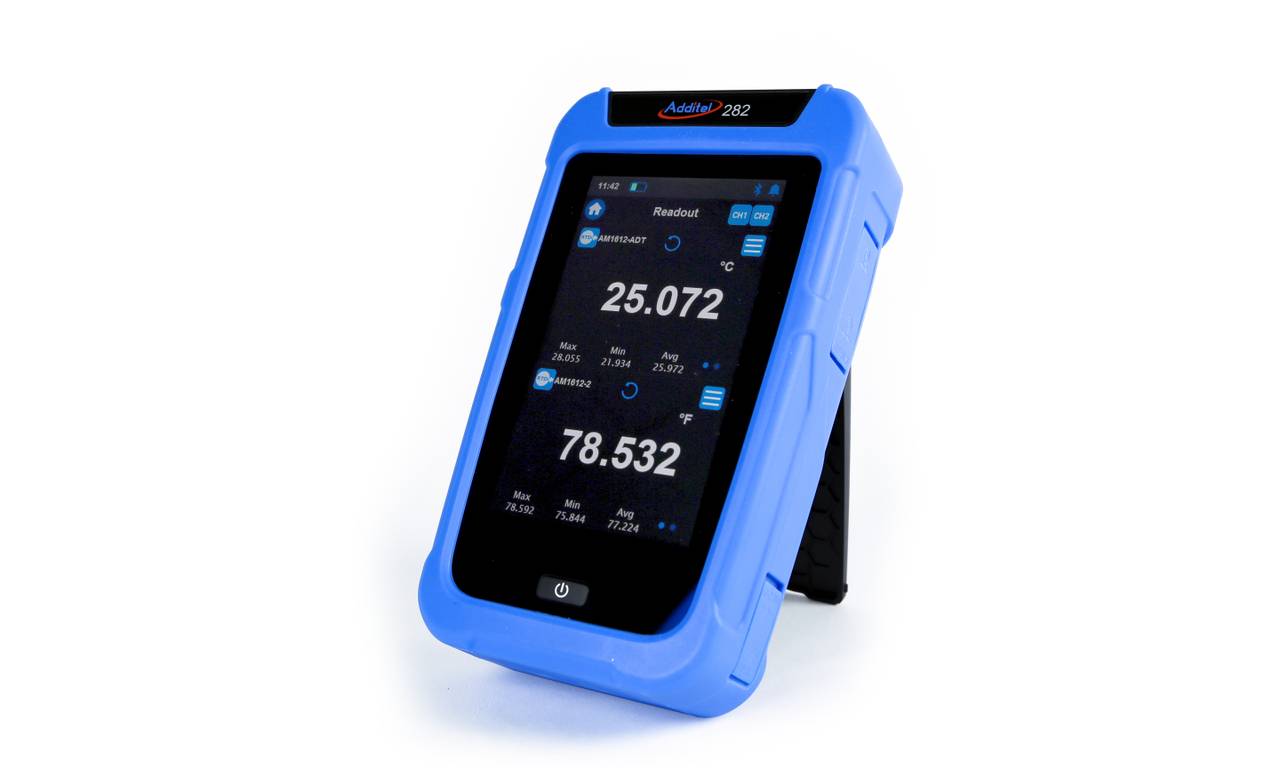 Thermomètre de référence double voie 282 Additel